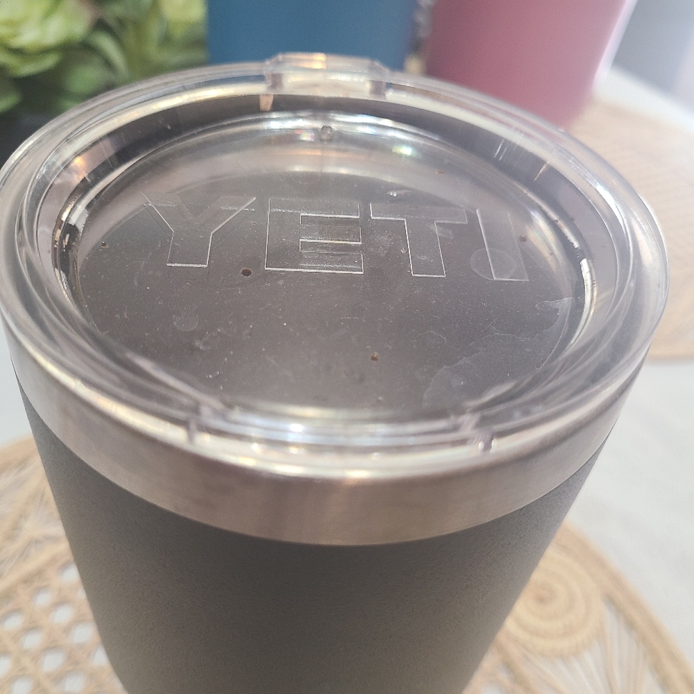 YETI Black Tumbler - Picture 2 of 3